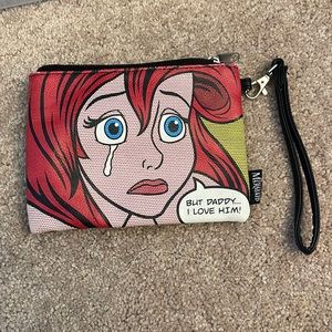 Little mermaid wristlet
